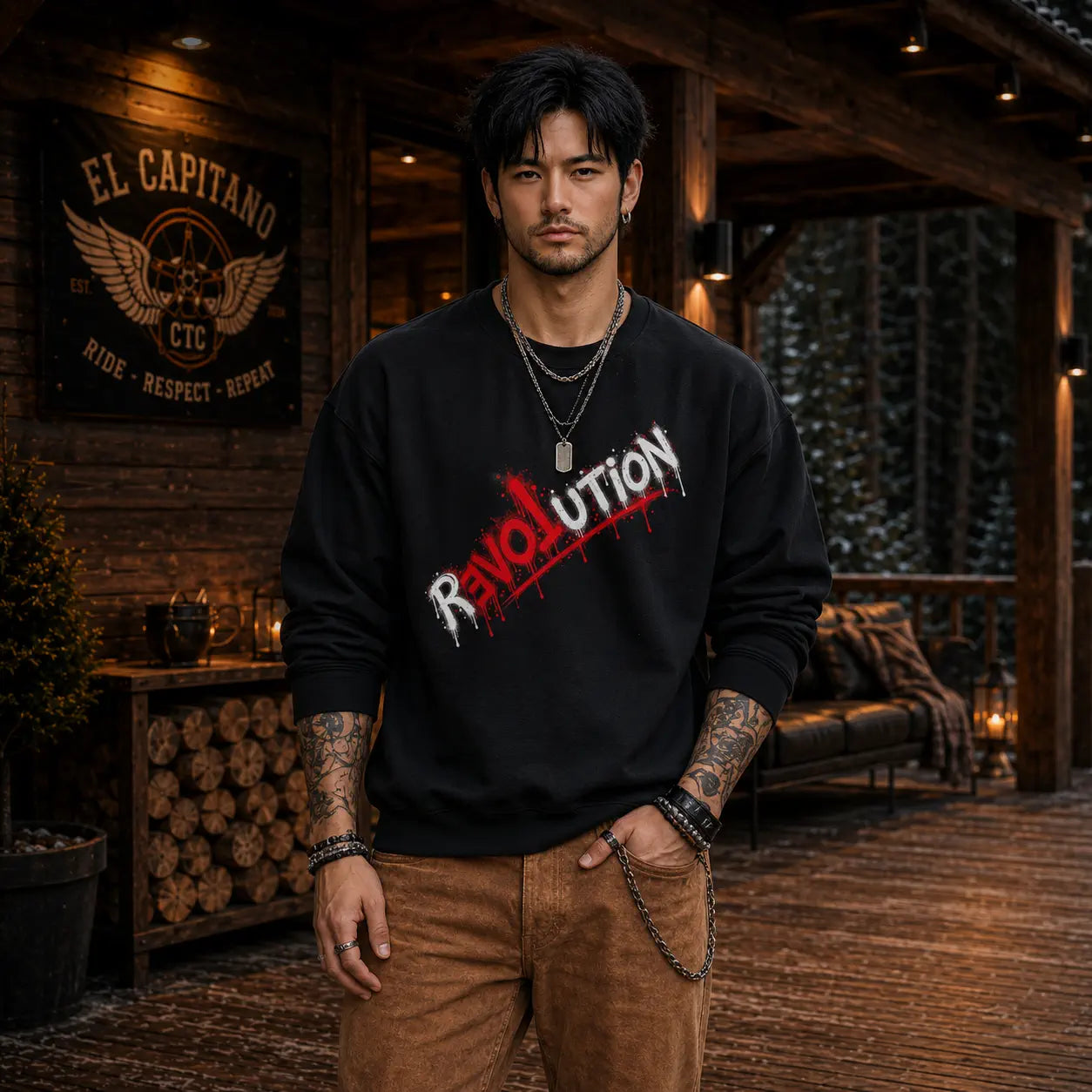 REVOLUTION Sweater – Caballeros