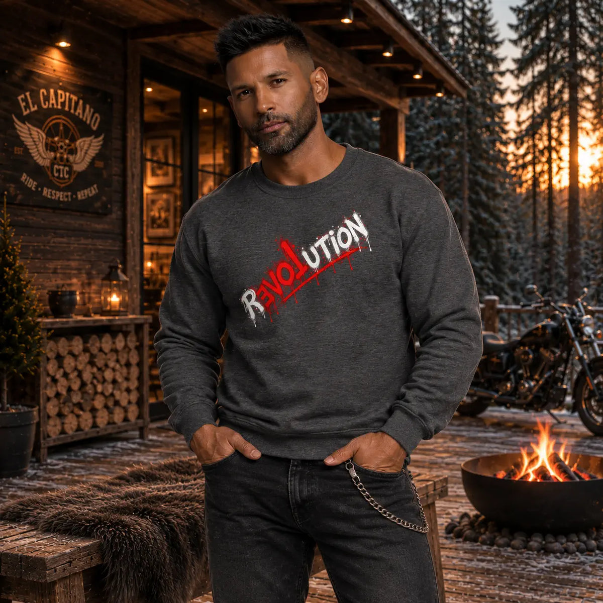 REVOLUTION Sweater – Caballeros