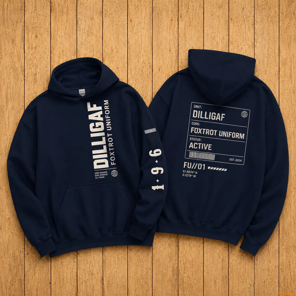 DILLIFU Hoodie - Señoras – – navy_dilligaffu_holz_cb382238-26e6-47b2-9c14-2a078810d878 – El Capitano