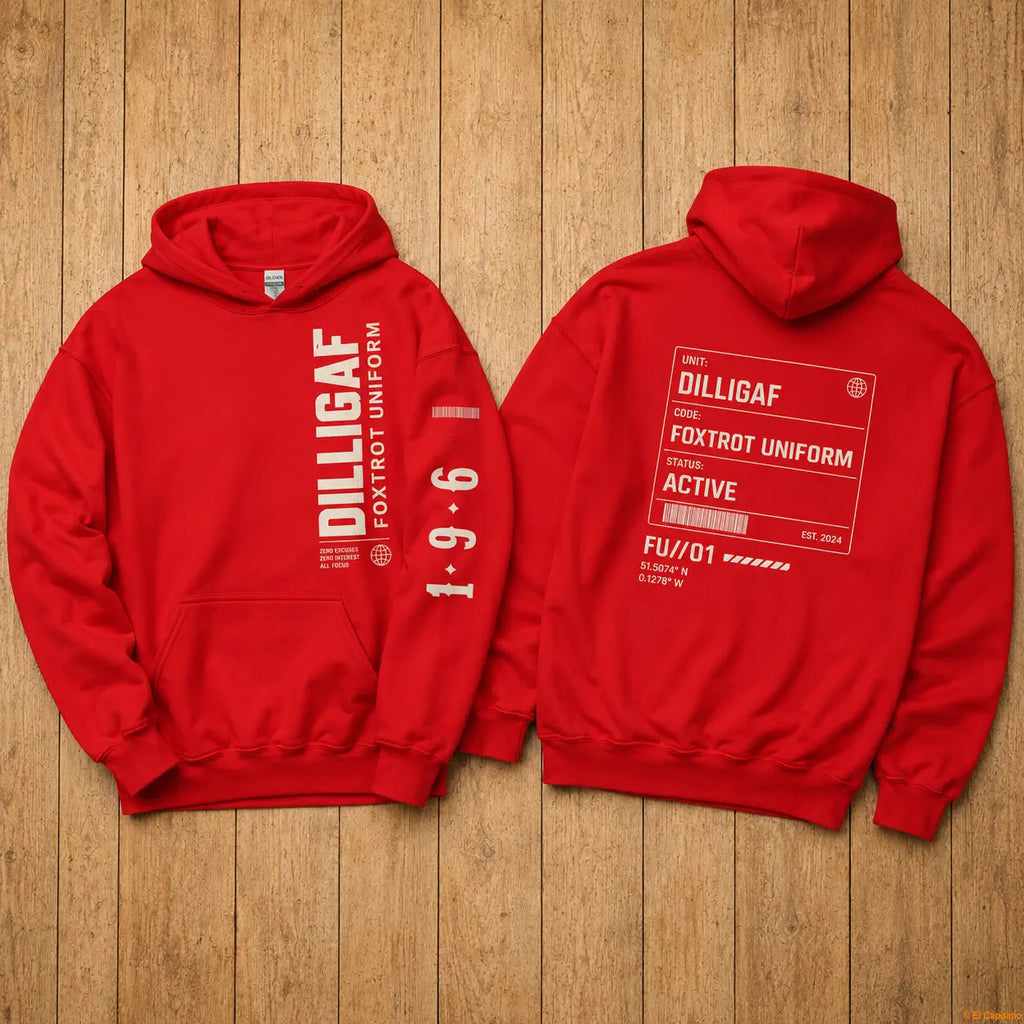 DILLIFU Hoodie - Señoras – – red_dilligaffu_holz_30b39d75-92dd-4da9-b277-35d4ba7dcc2f – El Capitano