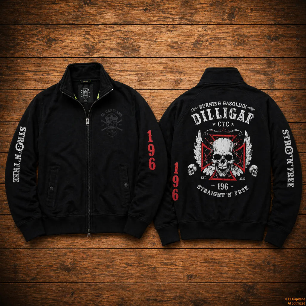 DILLIGAF Sweat Jacke – Caballeros – – schwarzaufholzdilligafj – El Capitano