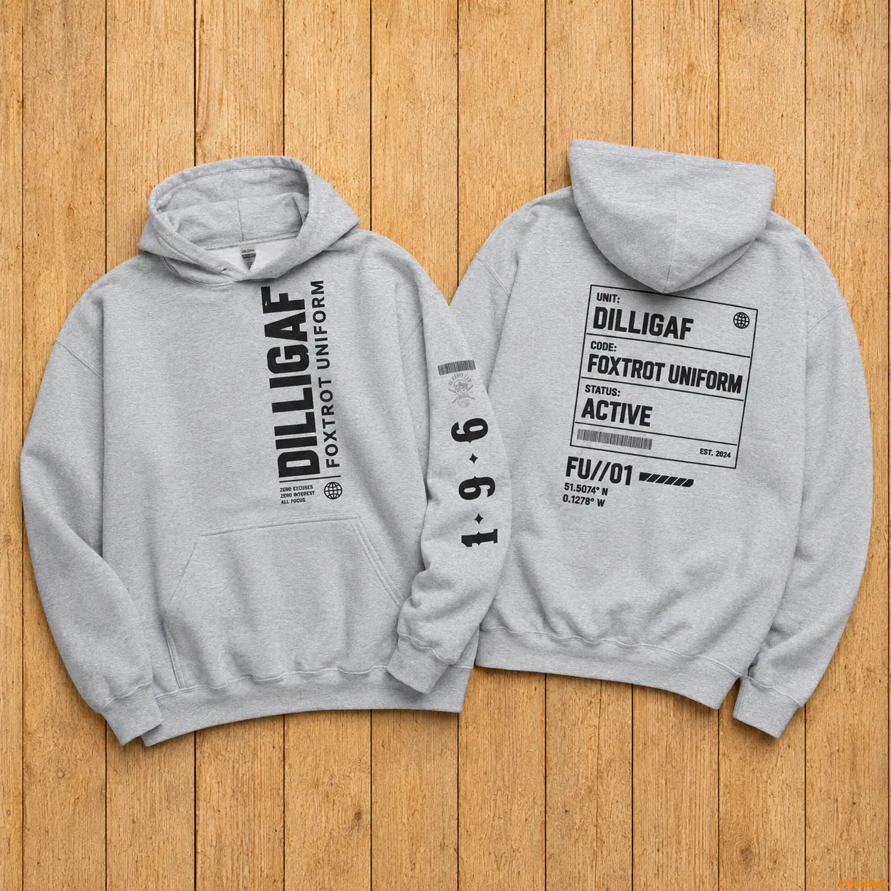 DILLIFU Hoodie - Señoras – – sport-grey_dilligaffu_holz_add02c3e-a38a-42d9-b342-9be99e19e937 – El Capitano