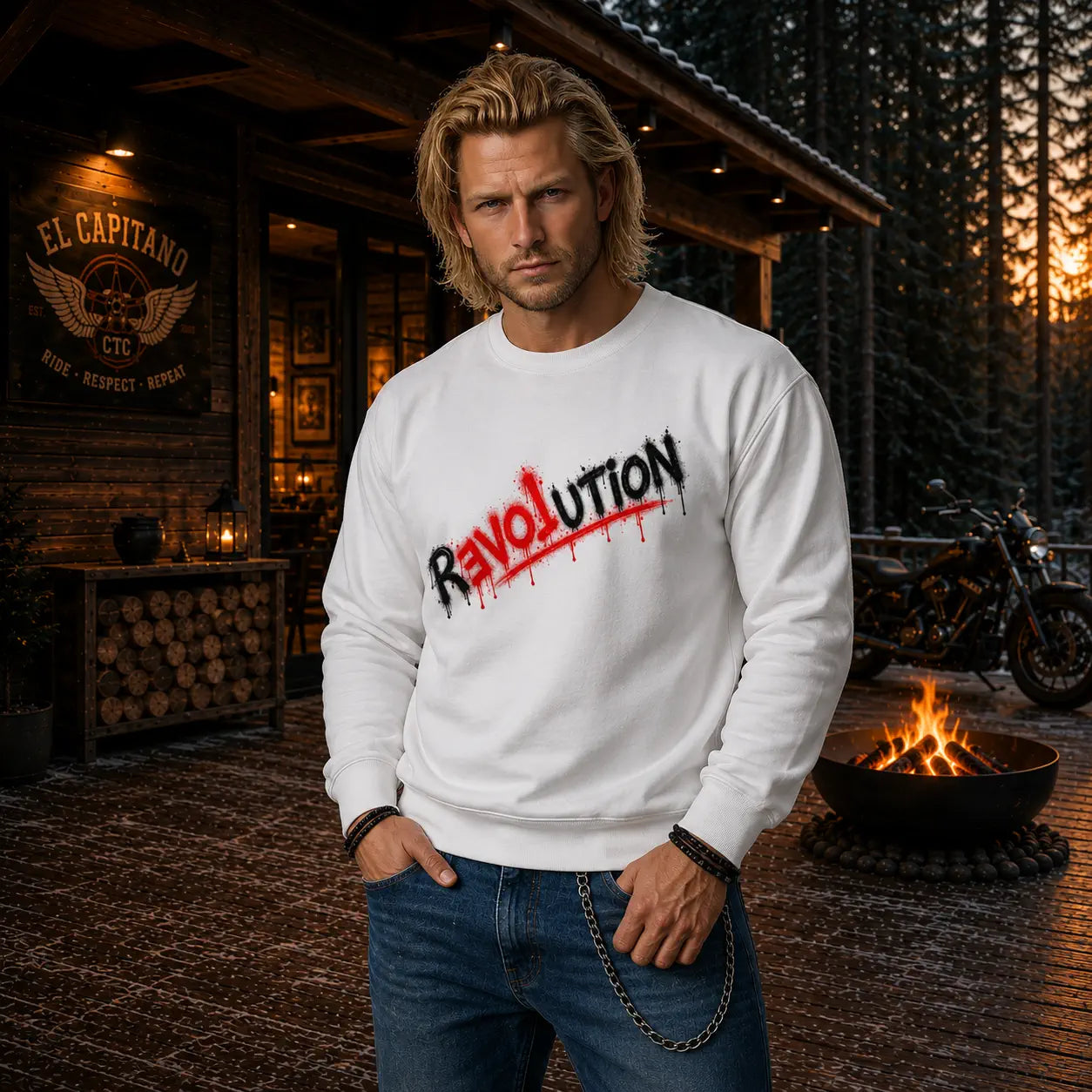 REVOLUTION Sweater – Caballeros
