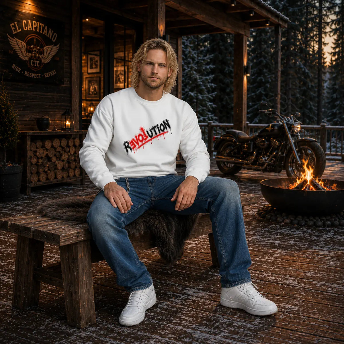 REVOLUTION Sweater – Caballeros